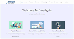 Desktop Screenshot of broadgateinc.com